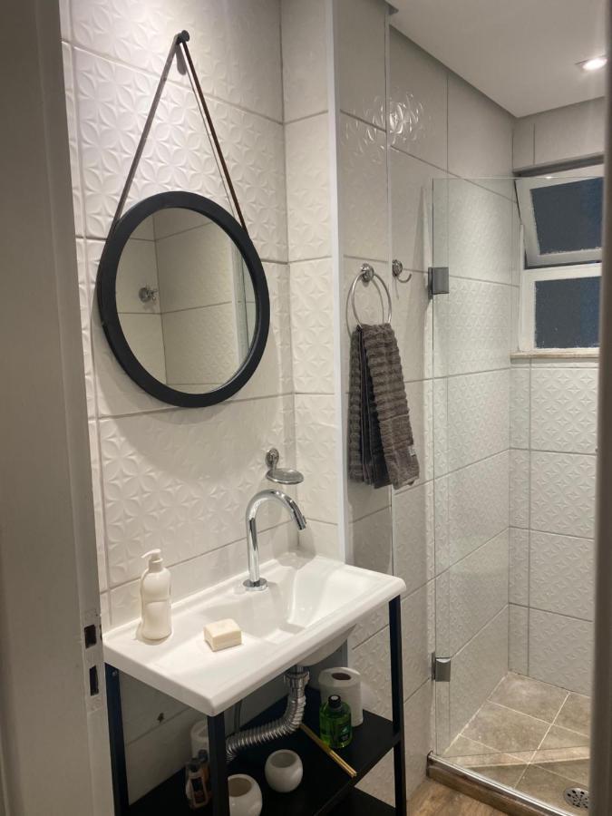 Apartamento Agradavel Em Santos Na Rua Da Praia. Exteriör bild