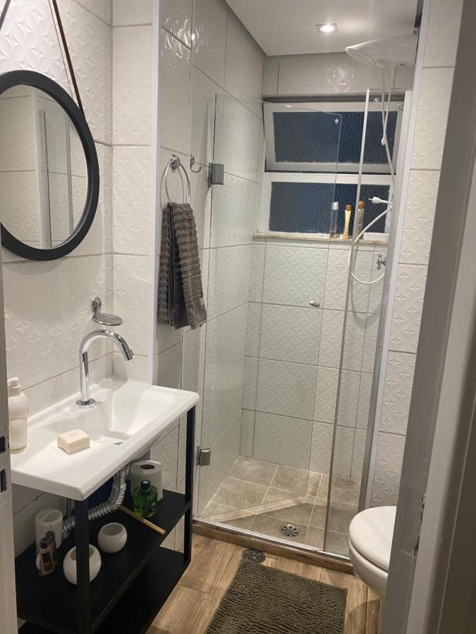 Apartamento Agradavel Em Santos Na Rua Da Praia. Exteriör bild